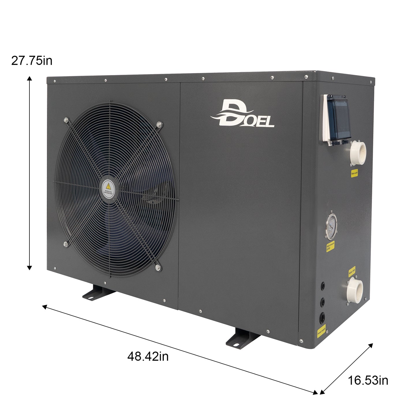 DOEL INVERTER SWIMMING POOL HEAT PUMP 16KW / 55000 BTU