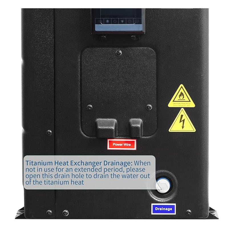 DOEL 120,000BTU INVERTER SWIMMING POOL HEAT PUMP 35KW FOR UP TO 30,000 GALLONS POOL