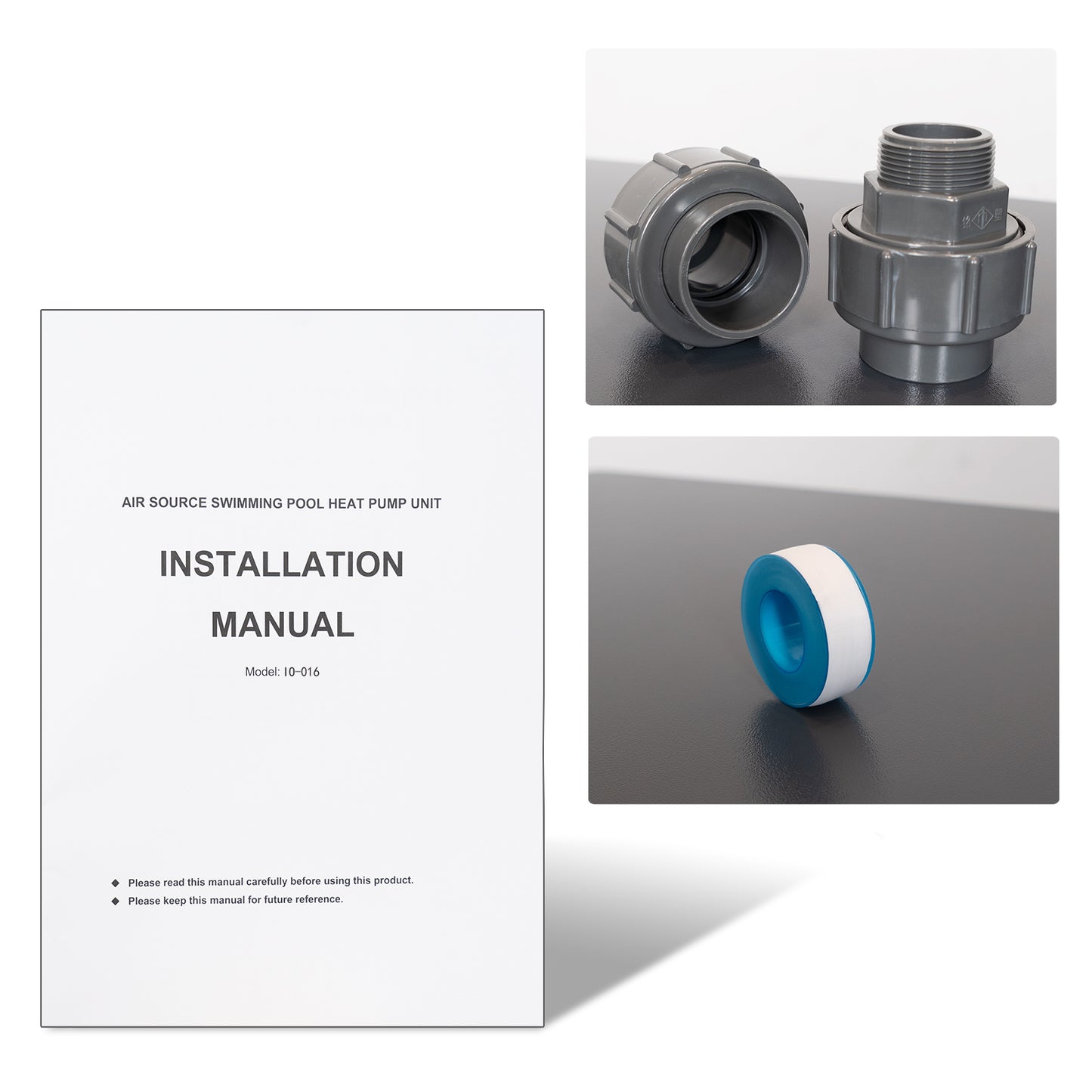 DOEL INVERTER SWIMMING POOL HEAT PUMP 16KW / 55000 BTU