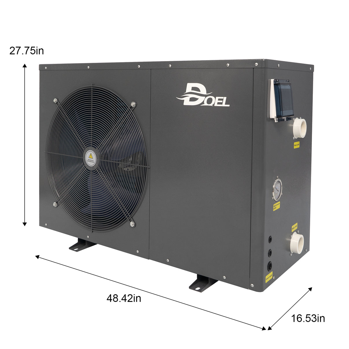 DOEL INVERTER SWIMMING POOL HEAT PUMP 16KW / 55000 BTU