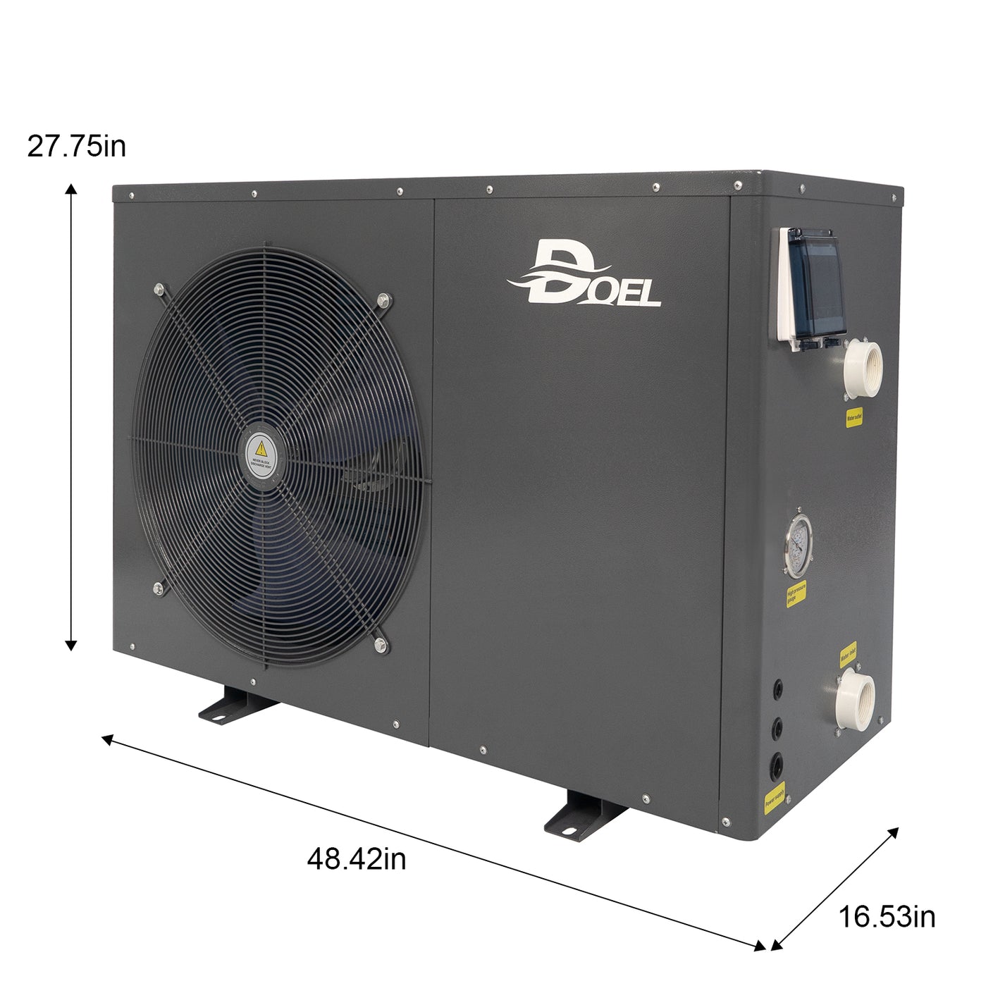 DOEL INVERTER SWIMMING POOL HEAT PUMP 16KW / 55000 BTU