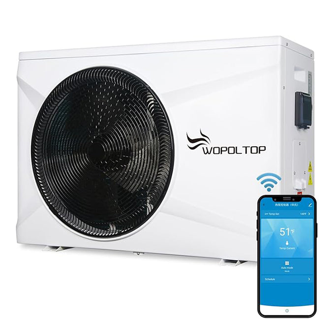 Star Style Full DC Inverter Pool Heat Pump for Swimming Pools with WiFi Smart Control via APP